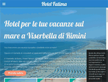 Tablet Screenshot of albergofatima.eu